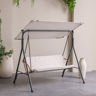 Lucia 3 Seater Swing - Beige
