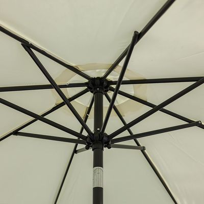 مظلة أويسيس مع شرابة بدون قاعدة 2.7 متر - بيج