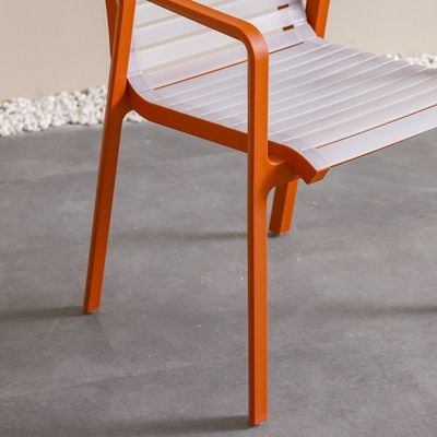 Alexa PP Chair 62X60X92.4 Cm-Red