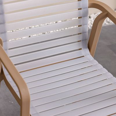 Alexa PP Chair 62X60X92.4 Cm-Taupe