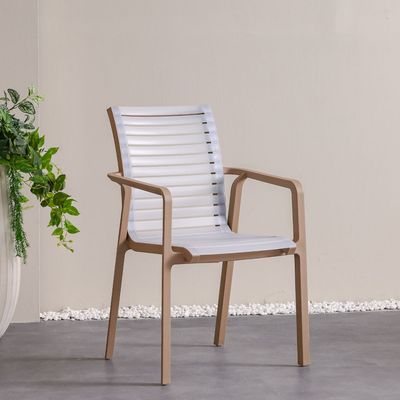 Alexa PP Chair 62X60X92.4 Cm-Taupe