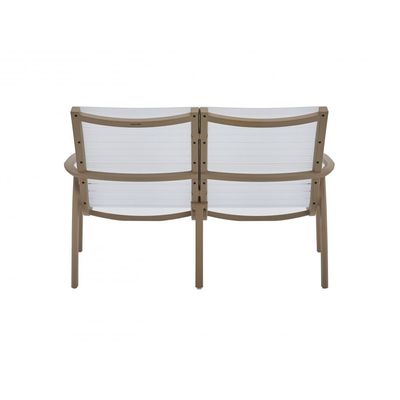Alaska PP Chair Two Seater - 110X126X83.9 Cm