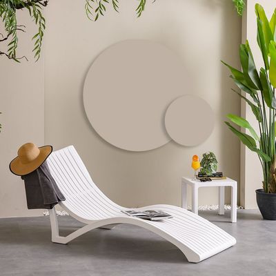 Gloria Sun Lounger - White