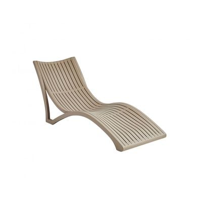 Gloria Sun Lounger - Taupe