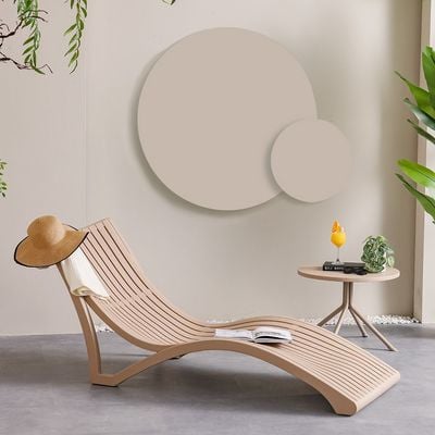 Gloria Sun Lounger - Taupe
