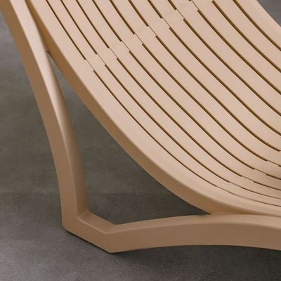 Gloria Sun Lounger - Taupe