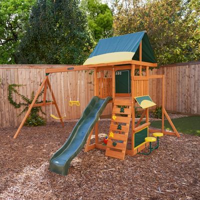 Kidkraft Brightside Wooden Swing Set / Playset