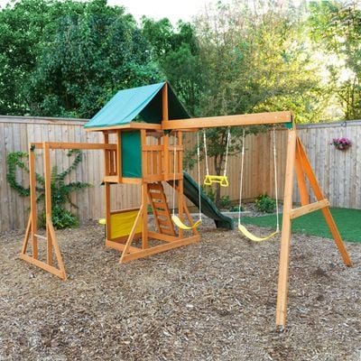 Kidkraft Brightside Wooden Swing Set / Playset