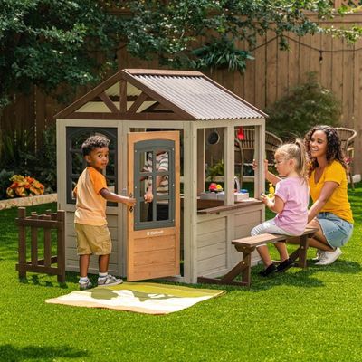 Kidkraft Pioneer Cottage Playhouse