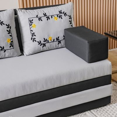 Arabian Majlis 2+2 Seater Sofa Set - Grey