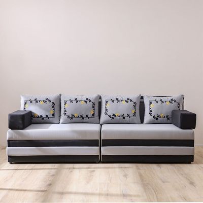 Arabian Majlis 2+2 Seater Sofa Set - Grey