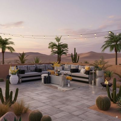 Arabian Majlis Sofa - Grey 