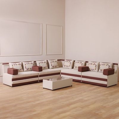 Arabian Majlis Sofa Set - Brown