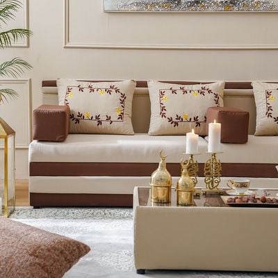 Arabian Majlis Sofa - Brown