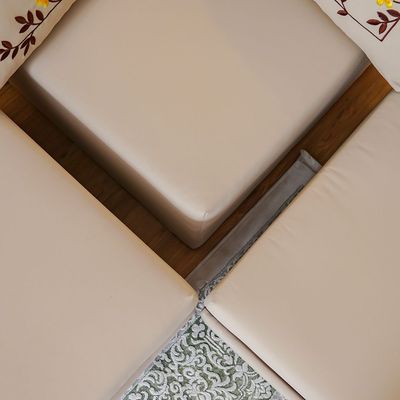 Corner Sofa For Majlis - Brown