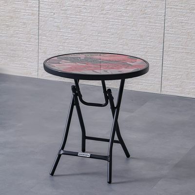Flora Side Table - Blush Tropics