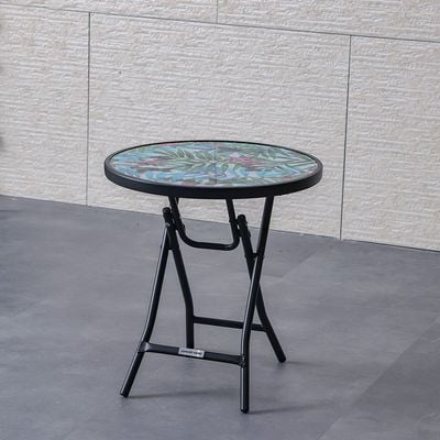Flora Side Table - Ocean Breeze
