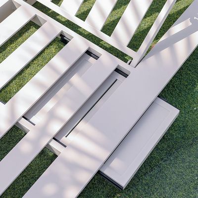 Deluxe Sun Lounger - Champagne - With 2-Year Warranty