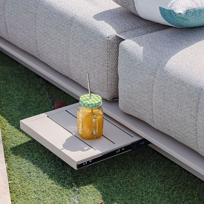 Deluxe Sun Lounger - Champagne - With 2-Year Warranty