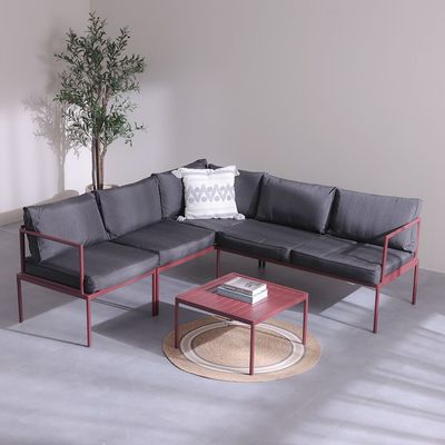 Owen 5-Seater Corner Sofa Set - Beige - With 1-Year Warranty