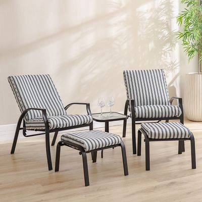 Valens 1 + 2-Seater Balcony Set - With 1-Year Warranty