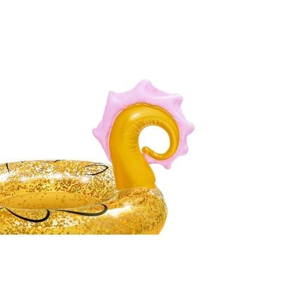 Bway Swim Ring Gliter Seahorse 115X104Cm