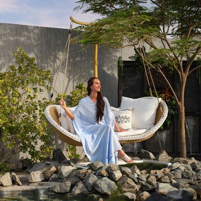 Citrus Hanging Chair - White - With 1-Year Warranty