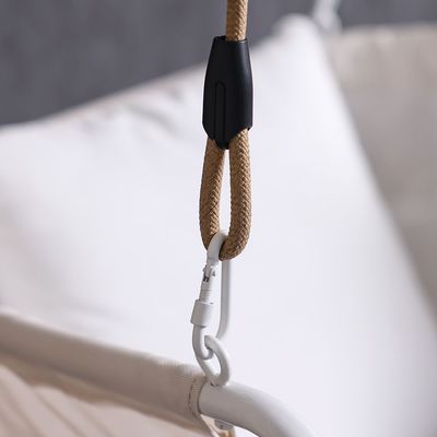 Bella Hanging Chair - White - With 1-Year Warranty