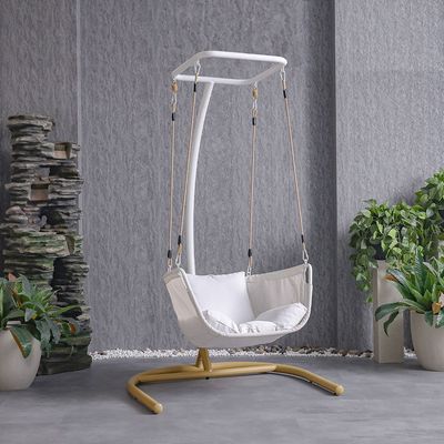 Bella Hanging Chair - White - With 1-Year Warranty