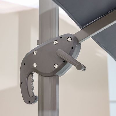 Alina Umbrella With Base - Grey