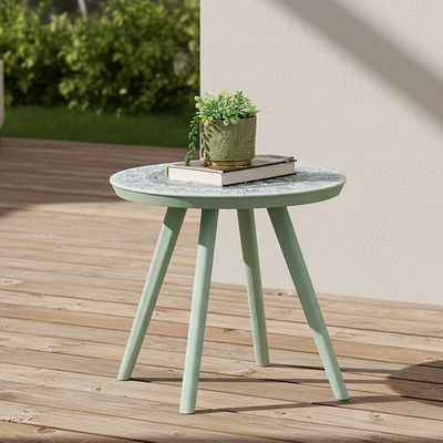Sansa Round Coffee Table - Printed