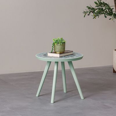 Sansa Round Coffee Table - Printed