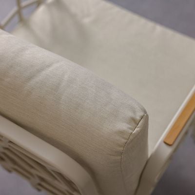 Ruby Plastic Chair - Beige - With 1-Year Warranty