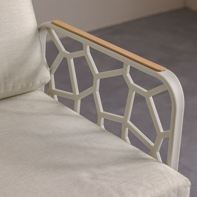 Ruby Plastic Chair - Beige - With 1-Year Warranty
