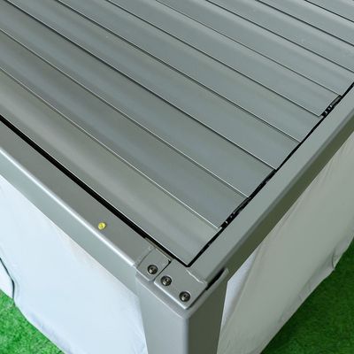مترو برجولة ألمنيوم - 3×5.4 متر