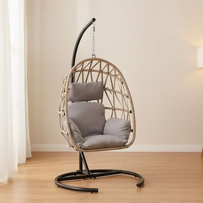 Lisbon Swing Chair - Grey - With 1-Year Warranty