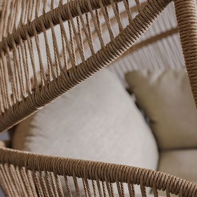 Paris Swing Chair - Brown - With 1-Year Warranty - By Ziantti
