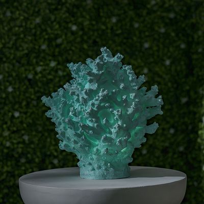Fan Coral Decor With Light 31.7X18.8X32.8Cm