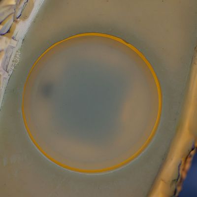 Butterfly Flat Ball Decor With Light 37.8X19.5X32.3Cm