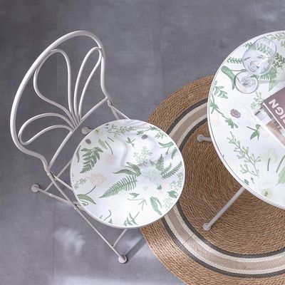 New Floral 1 + 2-Seater Marble Balcony Set - With 1-year Warranty