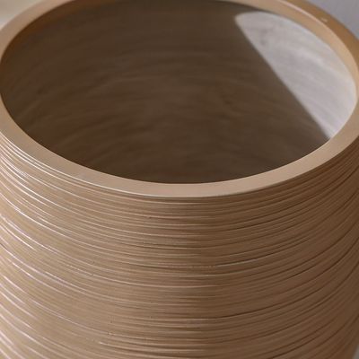 Fibre Clay Pot - Taupe - 24x24x24 cm