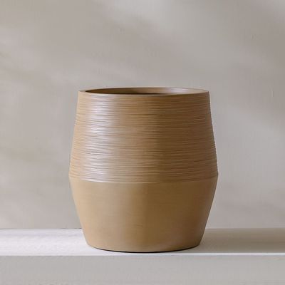 Fibre Clay Pot - Taupe - 48.5x48.5x49 cm