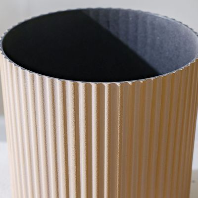 Plastic Pot - Brown - 20x20x20 cm 