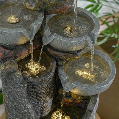 نافورة ضباب مينجل بمقاس 33×35×63 سم