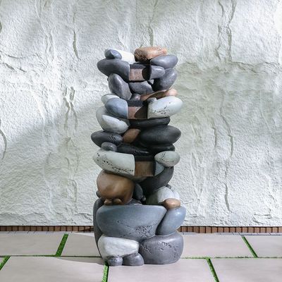 Pebble Fountain 57X40X130 Cm