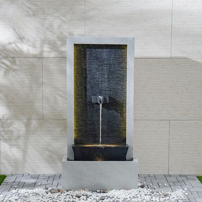 Serene Wall Fountain 65X35X130 Cm