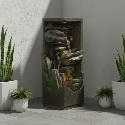 Canyon Falls Fountain 37.5X37.5X102.5 Cm