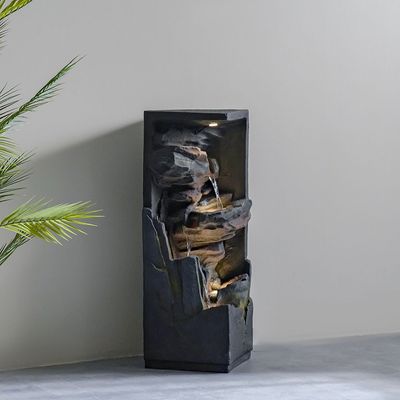 Canyon Falls Fountain-Multi-color-37.5x37.5x102.5 cm