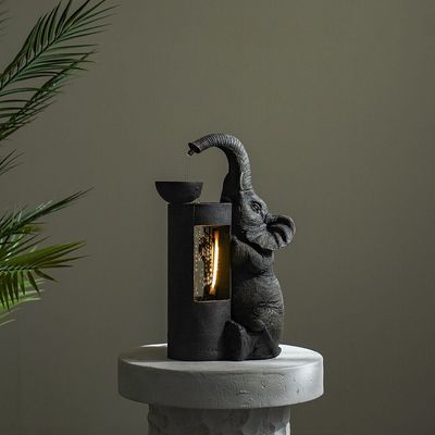 نافورة على شكل فيل – متعددة الألوان – 25×20×45 سم 
