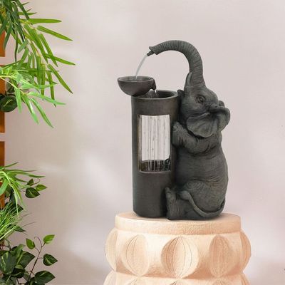 Elephant Fountain 25X20X45 Cm